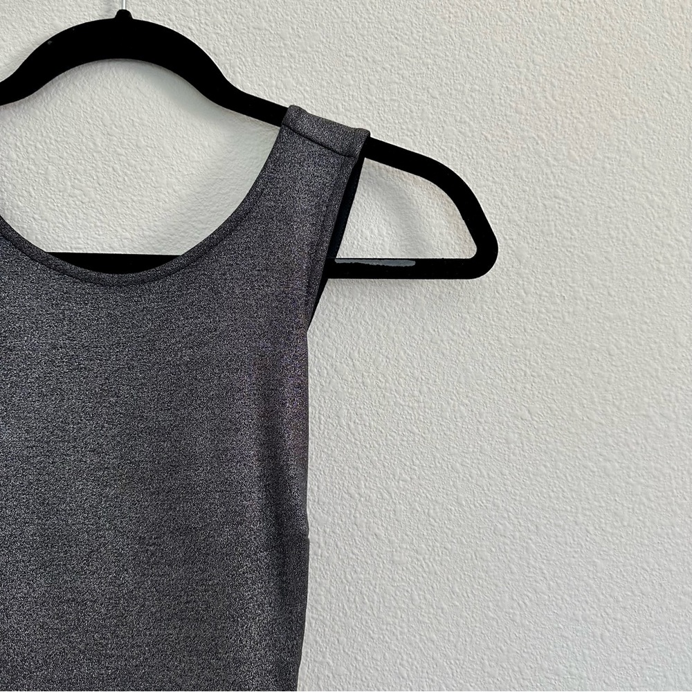 Gray Shimmer Dress